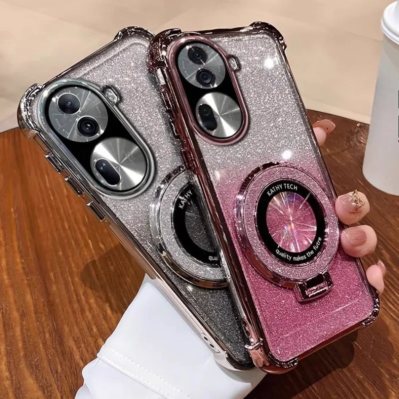 Luxury Glitter Bracket Cover – OPPO