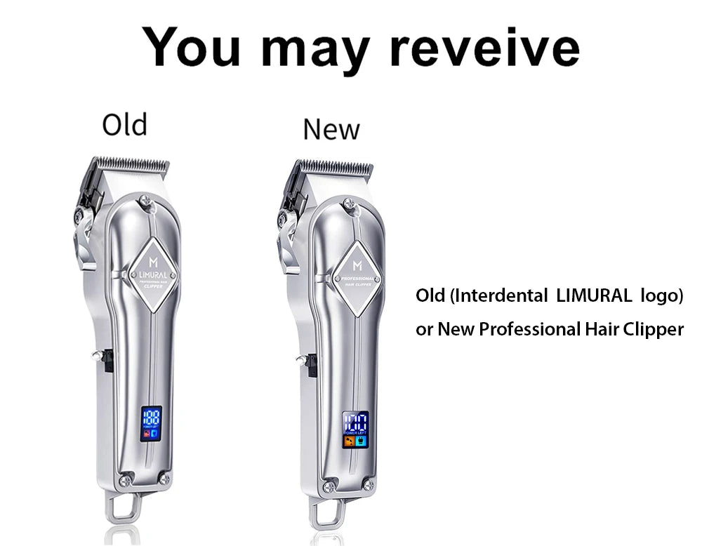 Limural Professional Hair Clippers – Cordless T-Blade Trimmer