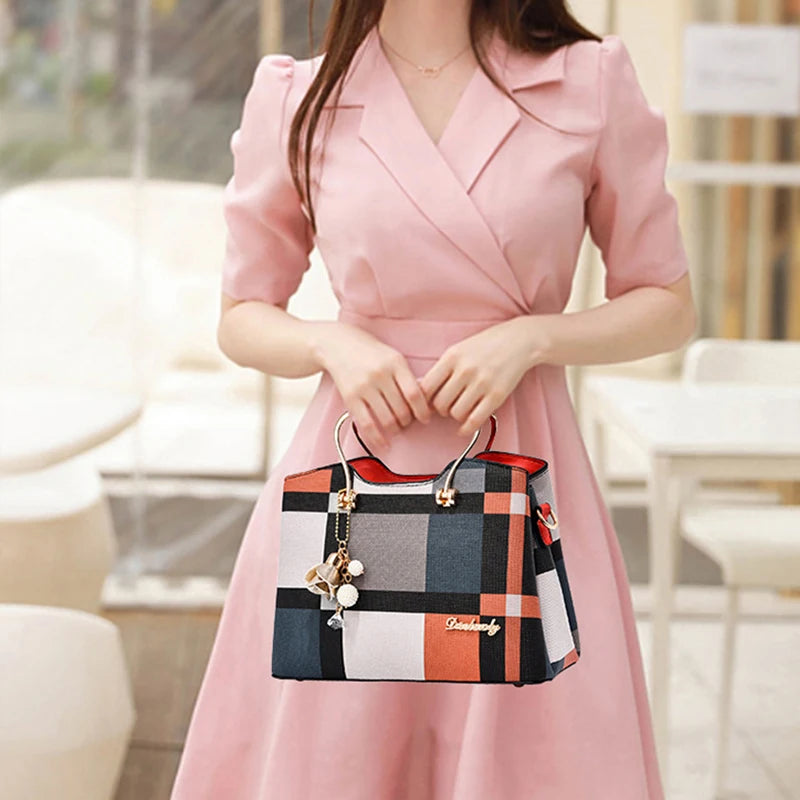 Luxury PU Leather Shoulder Bag