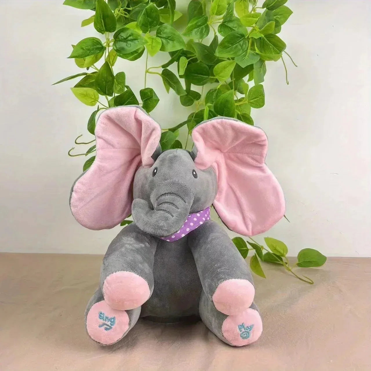 Cute Electric Elephant Plush for Babies