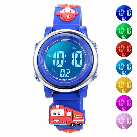 UTHAI Kids Sports LED Digital Watch Waterproof