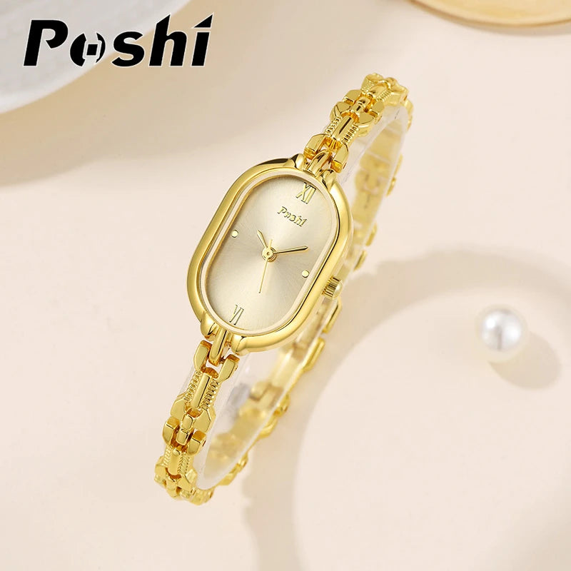 POSHI Women's Luxury Quartz Bracelet Watch