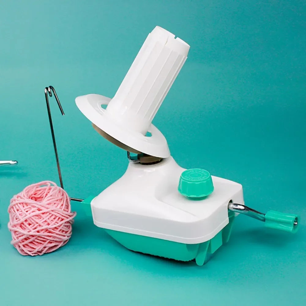 Manual Wool Ball Winder – Hand Operated Yarn Swift for Knitting