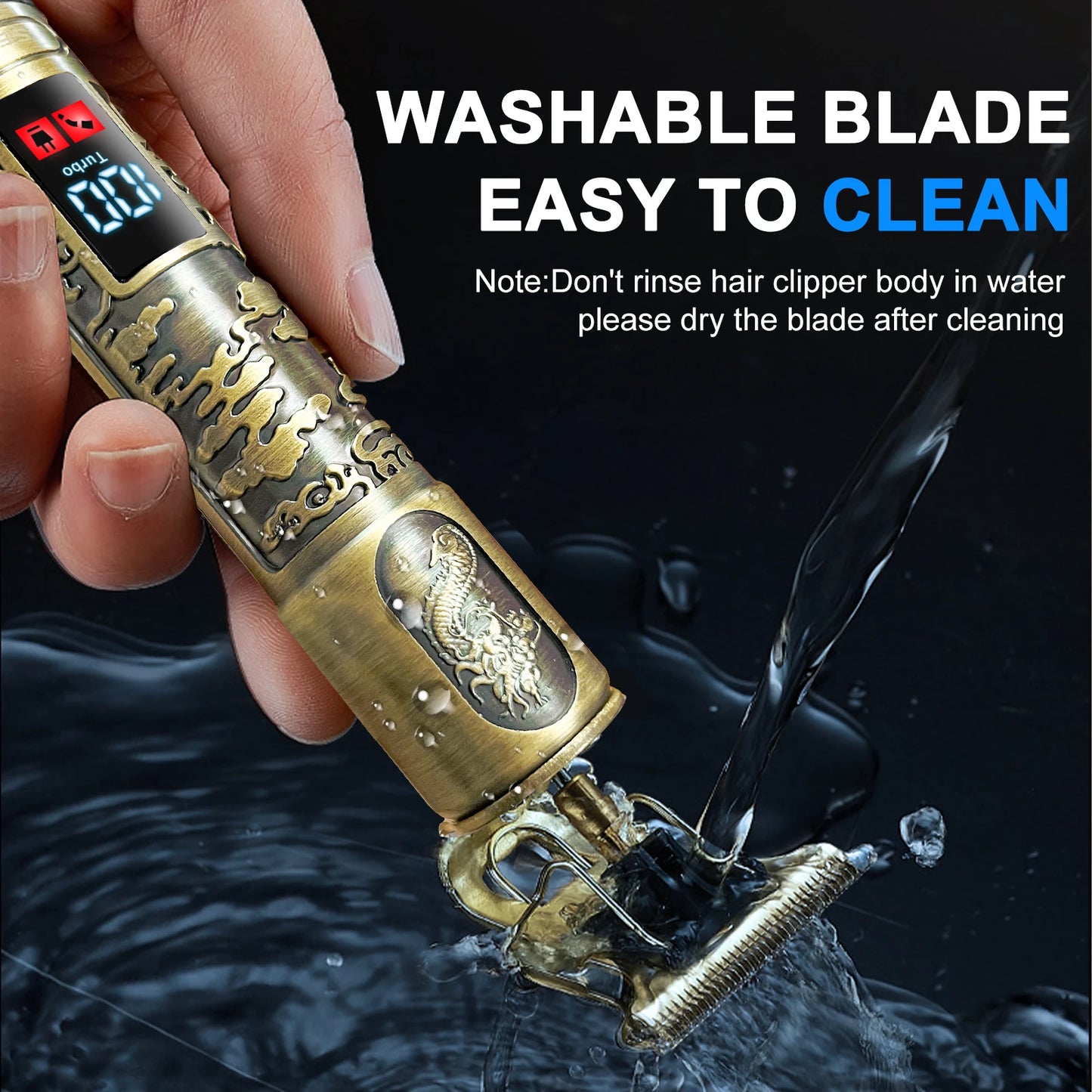 Sejoy Electric Hair Clipper – Rechargeable Trimmer for Men