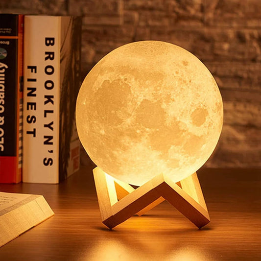 LED Moon & Galaxy Book Light – Perfect Gift for Kids