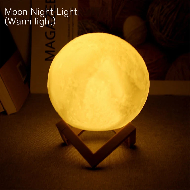 LED Moon & Galaxy Book Light – Perfect Gift for Kids