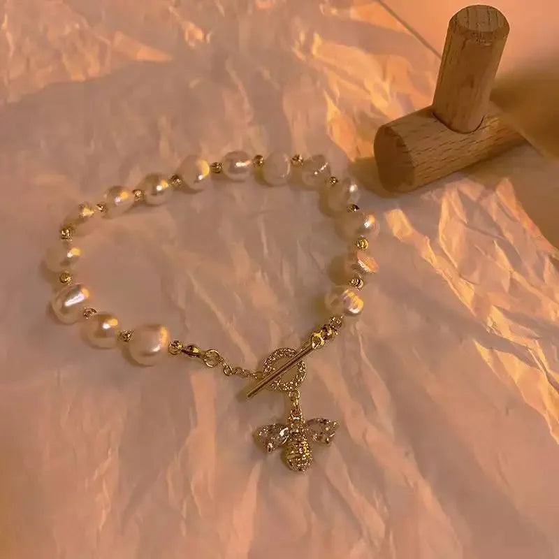 “Gold Stainless Steel Star Bracelet”