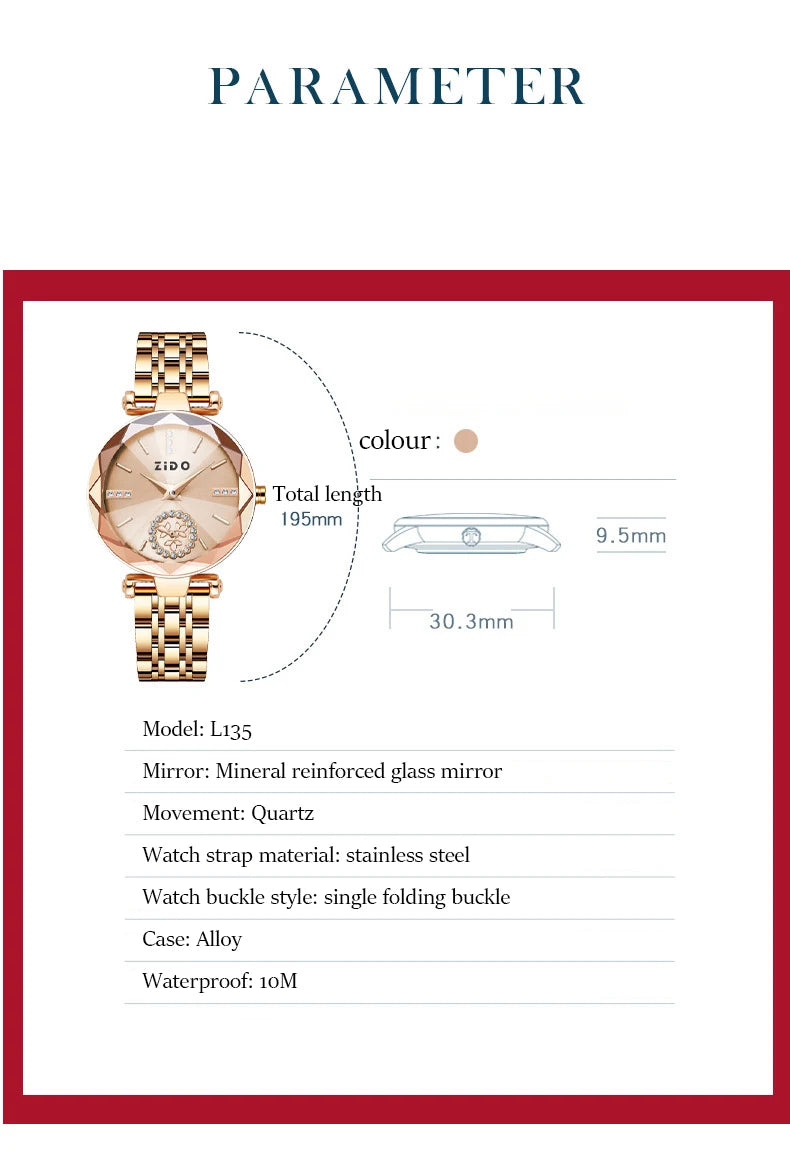 UTHAI Versatile Light Luxury Watch