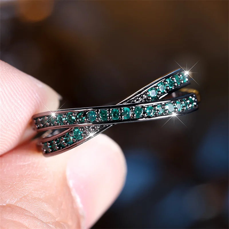 "Minimalist Colored Zircon Rings – Women’s Jewelry"