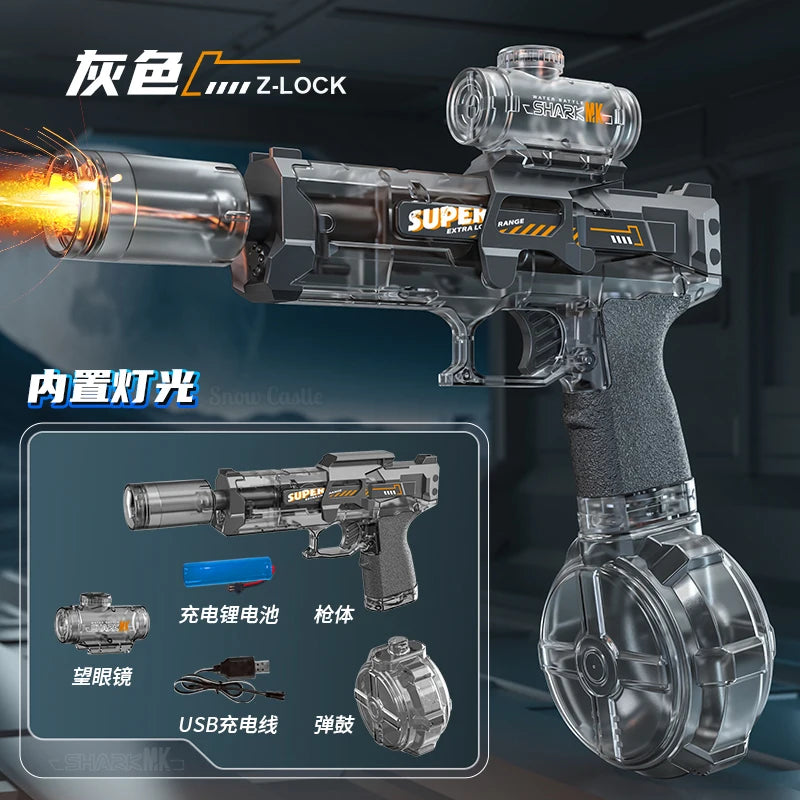 Electric Water Gun – Automatic Outdoor Fun for Kids