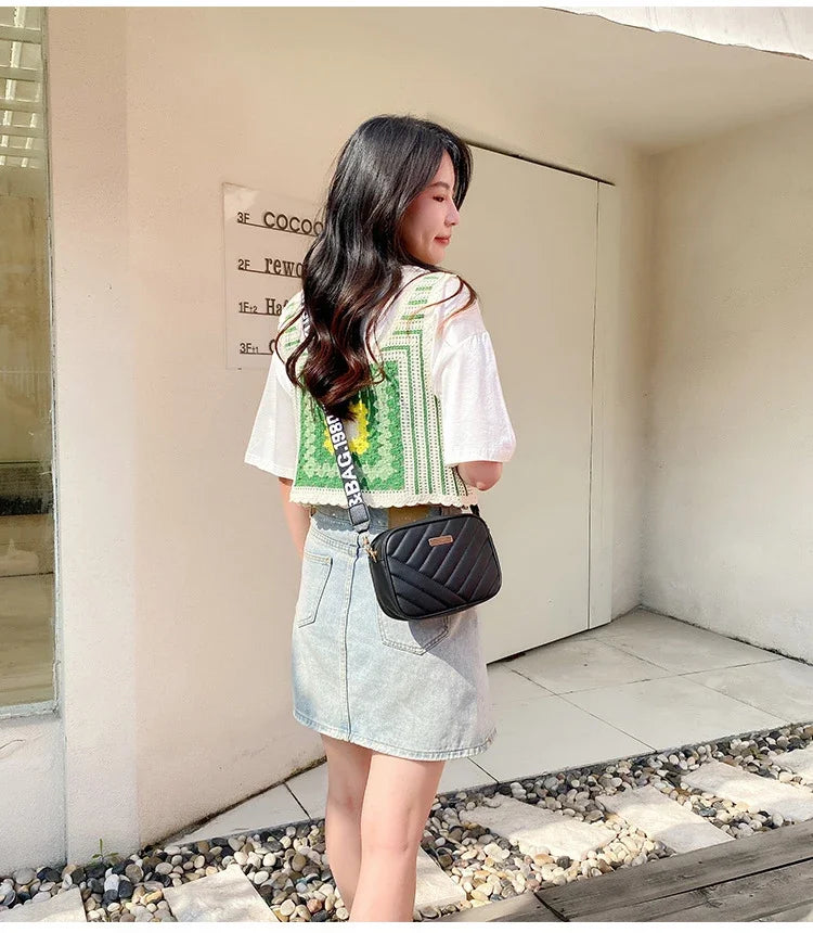 Fashion PU Leather Small Crossbody Bag for Women