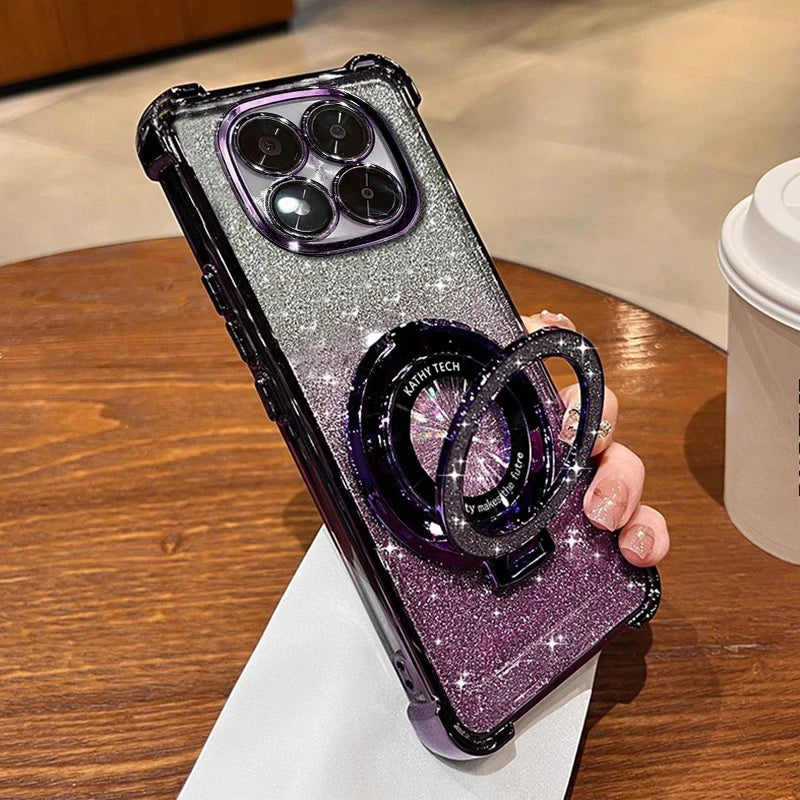 Luxury Glitter Bracket Cover – Xiaomi Redm