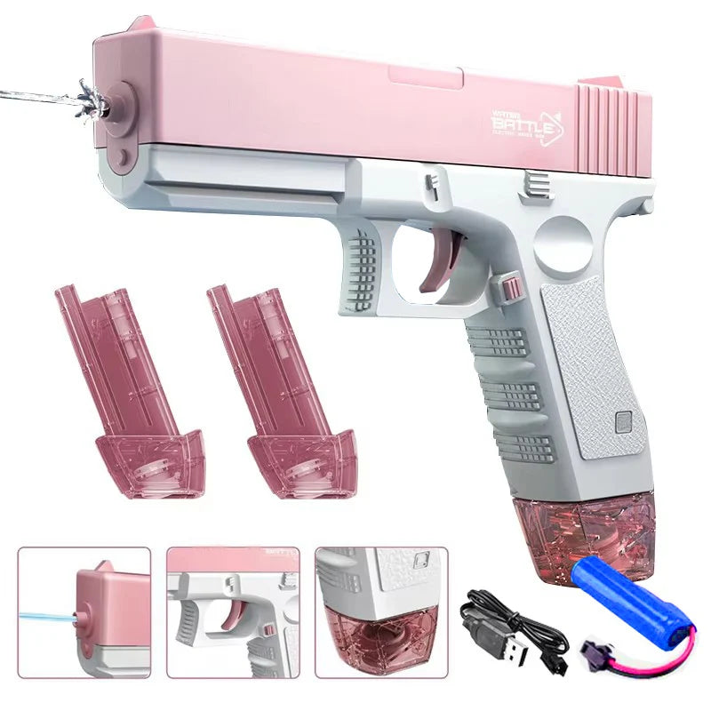 Electric Water Gun – Automatic Outdoor Fun for Kids