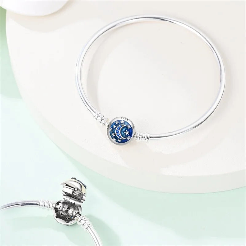 925 Sterling Silver Charm Bracelet for Women”