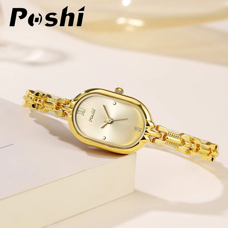 POSHI Women's Luxury Quartz Bracelet Watch