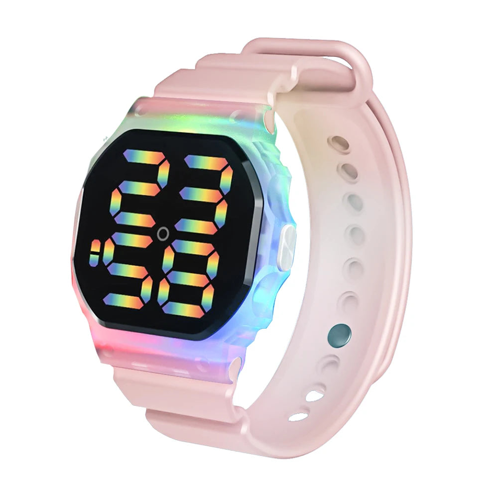 Kids LED Sports Watch Set