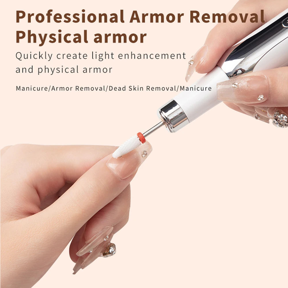 Professional Rechargeable Nail Drill – Manicure & Pedicure Tool