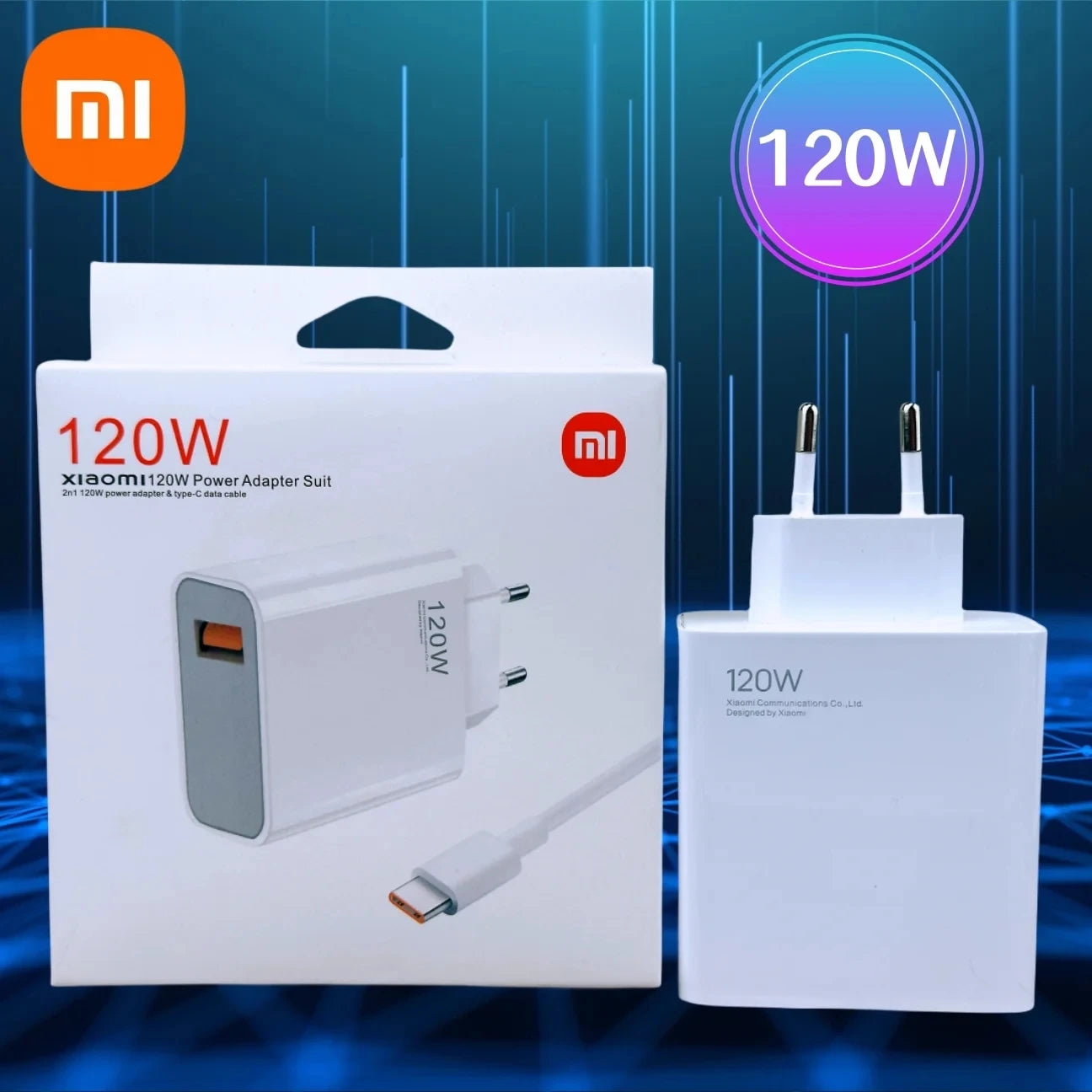 Xiaomi 120W Turbo Charger