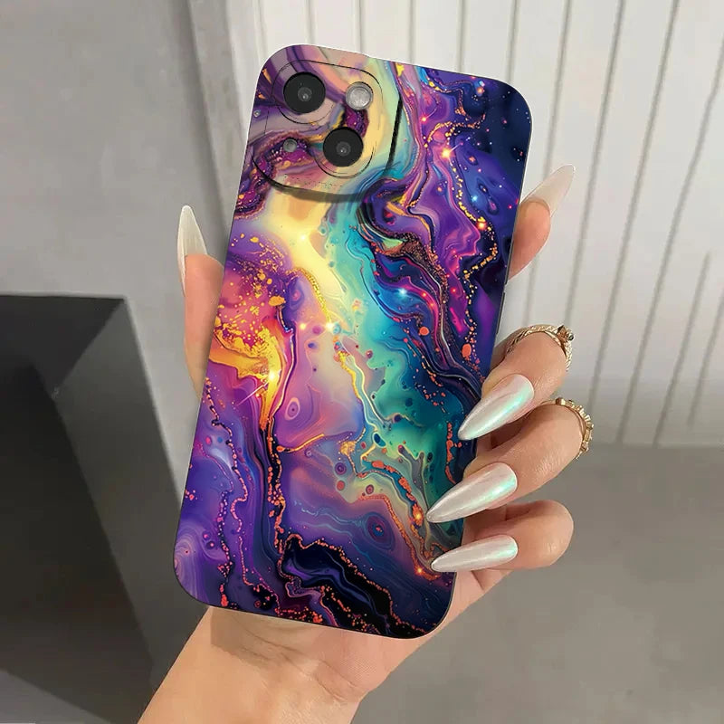 Amber Starry Sky Protective Cover – iPhone
