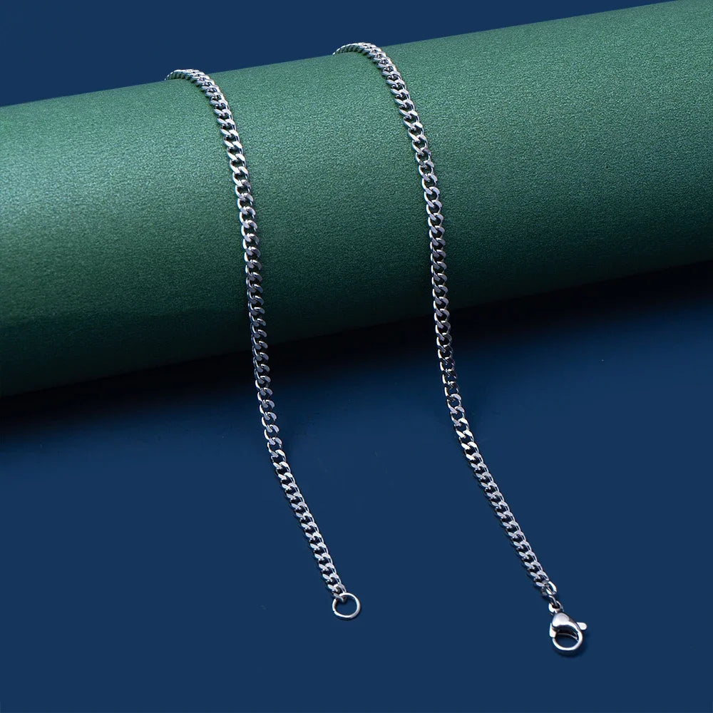 Gold Cuban Chain Necklace Men