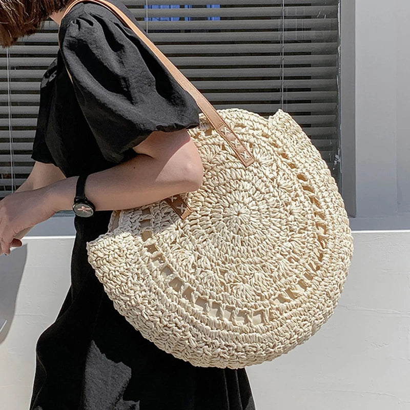 Handmade Woven Beach Tote