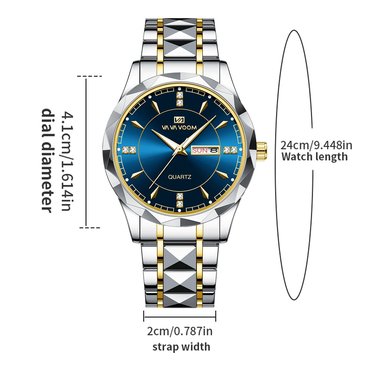 “A luxury watch that is resistant to echo and water