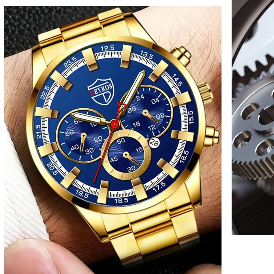 Men's Quartz Sports Watch with Date