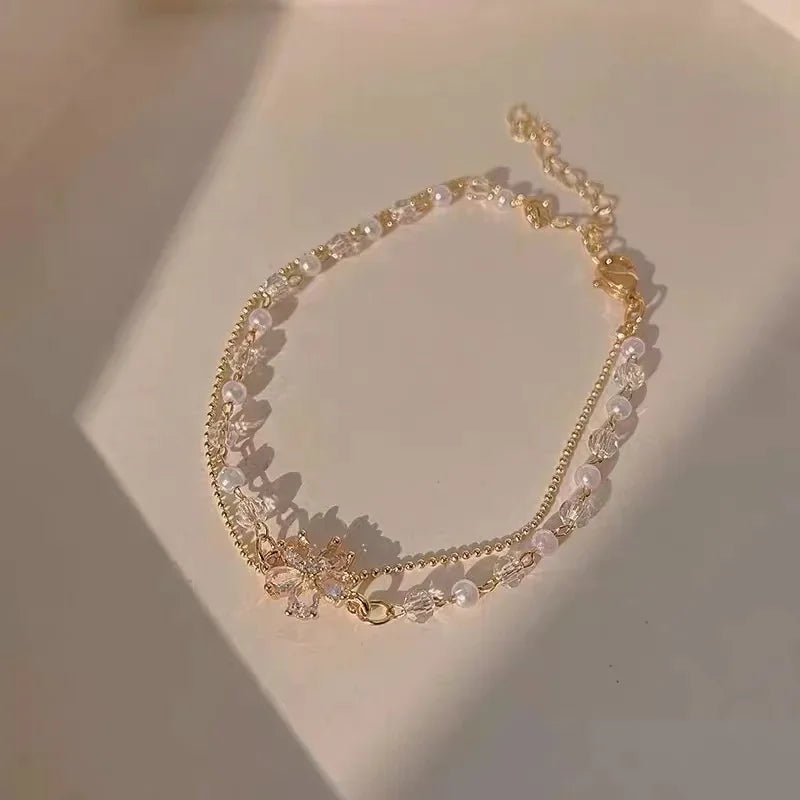 “Gold Stainless Steel Star Bracelet”