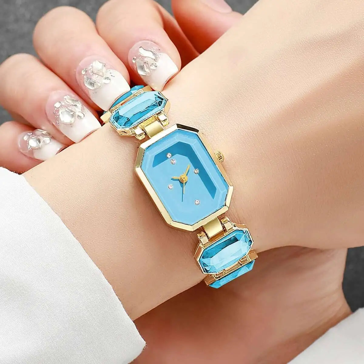 Elegant Rectangle Women’s Watchx）