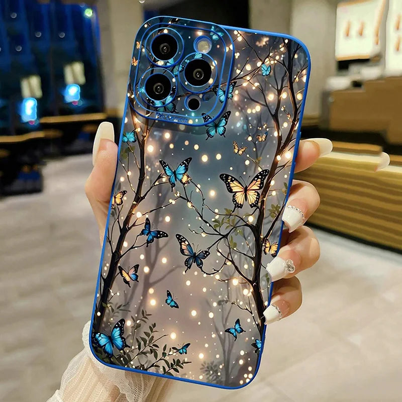 Glow In The Dark Butterfly Cover – Samsung