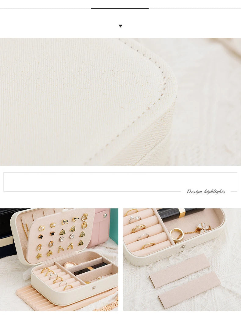 Travel Jewelry Organizer Box”