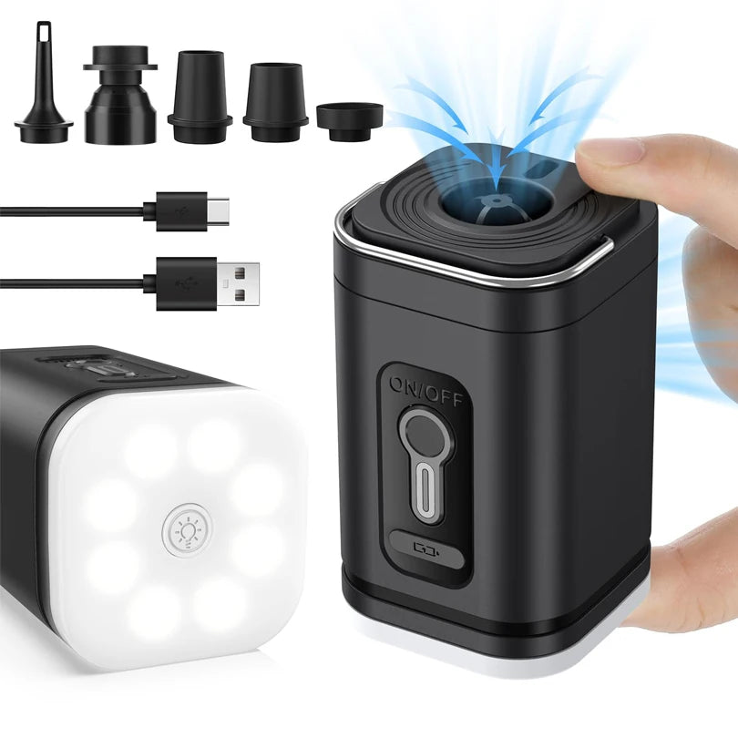 Wireless Air Pump – Portable Outdoor Inflator & Deflator