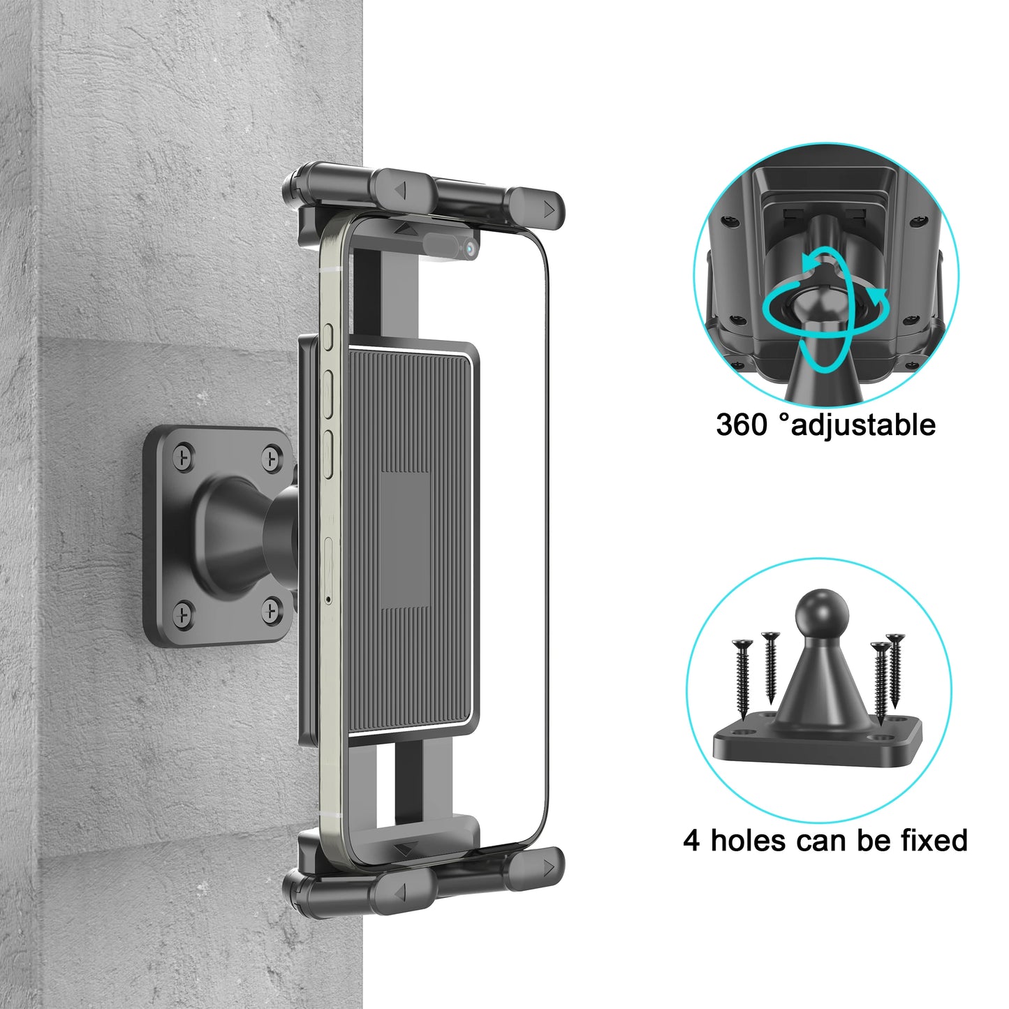360° Rotating Wall Mount