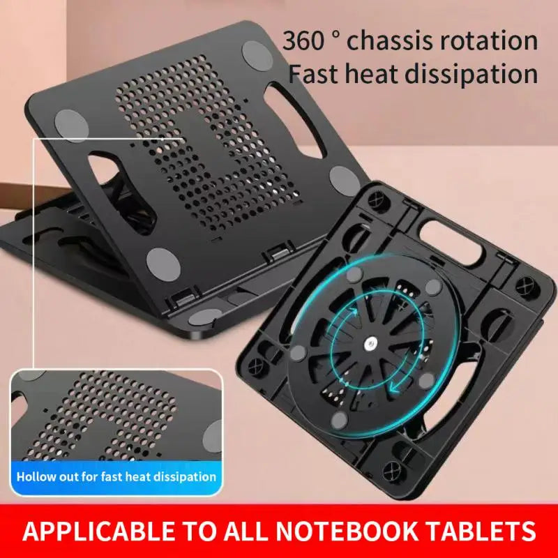 Rotary Foldable Laptop Stand