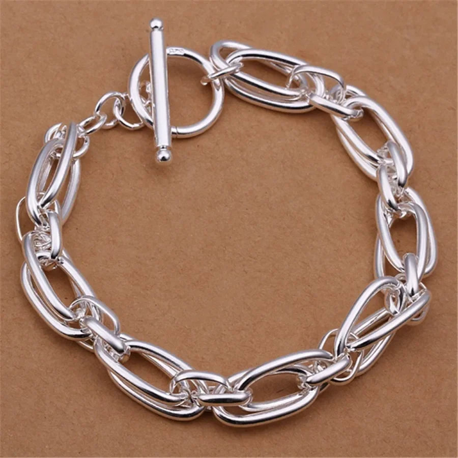 925 Sterling Silver Chain Bracelet