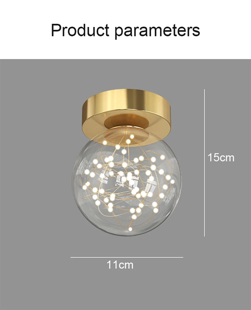 Nordic LED Ceiling Light for Modern Interiors