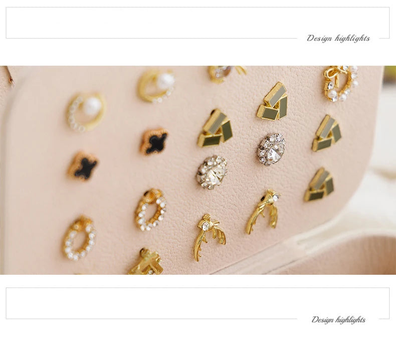 Travel Jewelry Organizer Box”