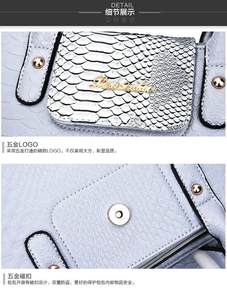 Luxury 6-Piece Handbag Set