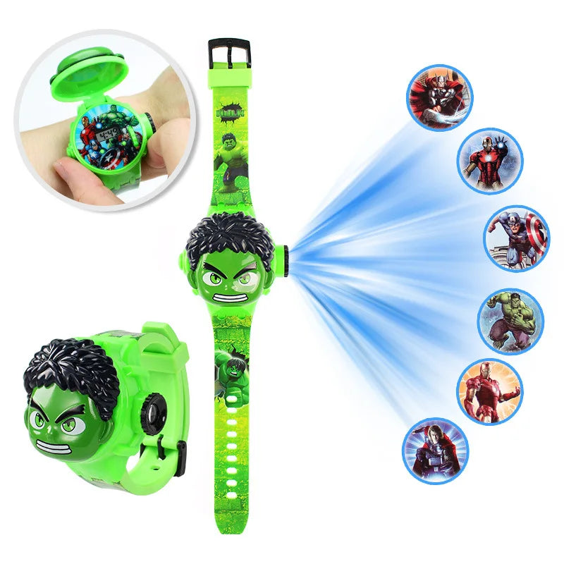 Kids Luminous Cartoon Watch