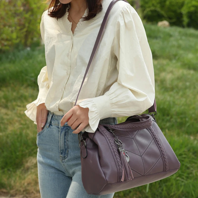Tassel Luxury Crossbody Tote