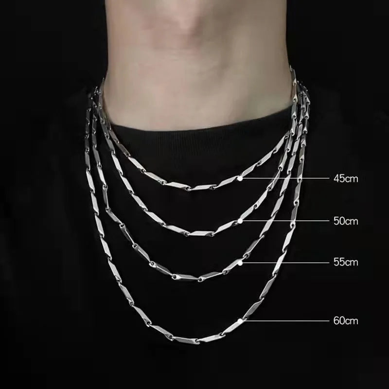 Hip Hop 3mm Titanium Chain for Men