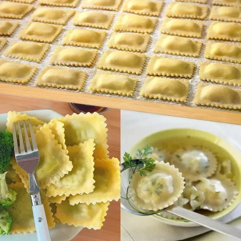 Ravioli & Dumpling Maker Mold – Aluminum Stamp Cutter
