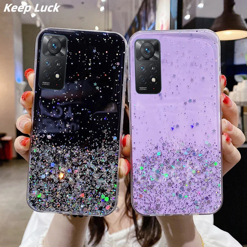 Luxury Fashion Glitter Soft Crystal Cover – Xiaomi Redmi