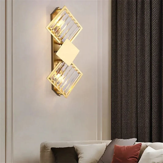 Modern Luxury Crystal Wall Lamp