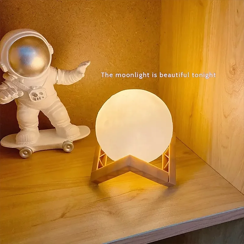 LED Moon & Galaxy Book Light – Perfect Gift for Kids
