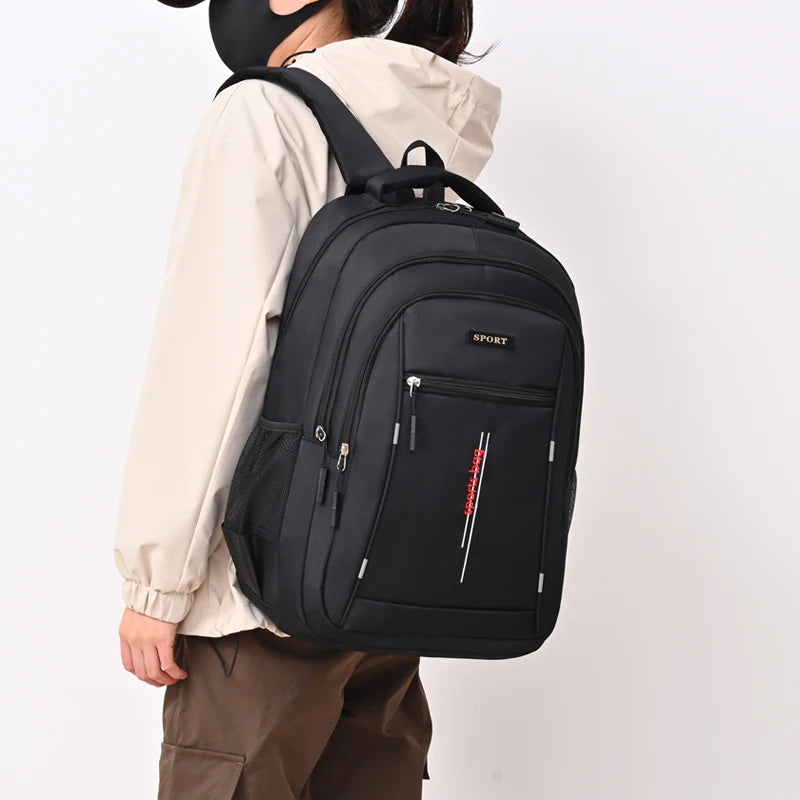 Casual Oxford Student Backpack