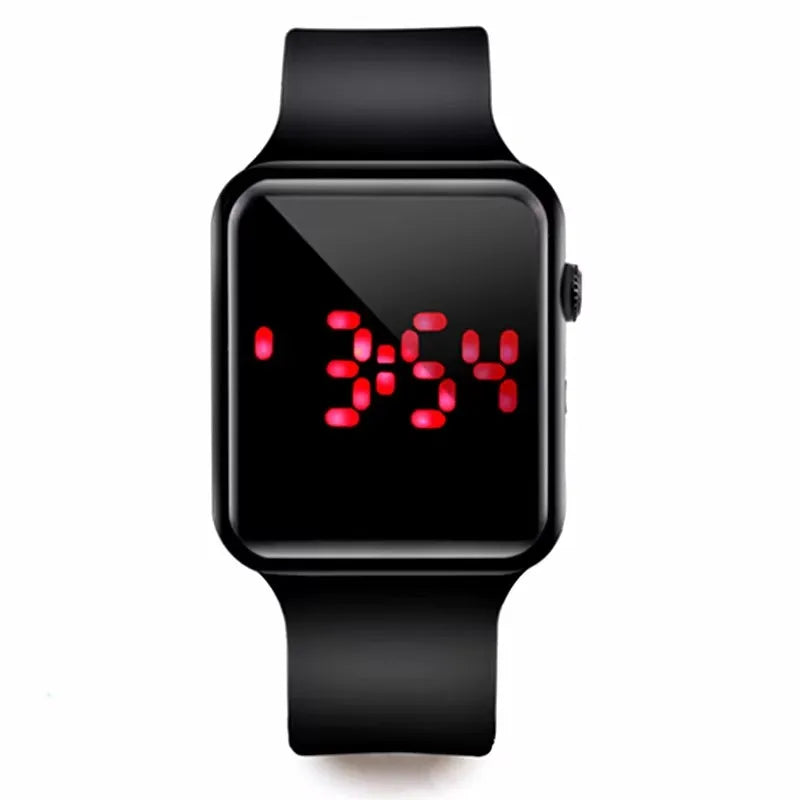 Unisex Digital Silicone LED Watch