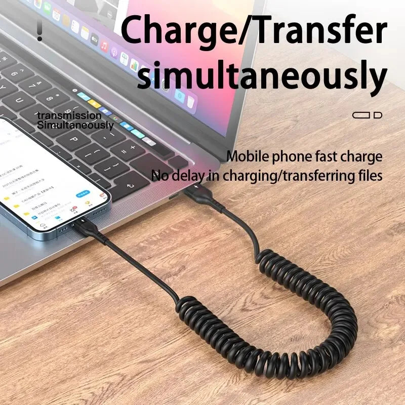 Retractable Charge Cable