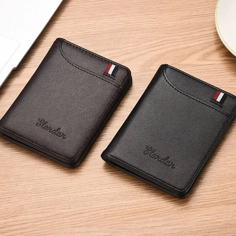 Ultra-Thin Men’s Slim Wallet with Multi Card Holder