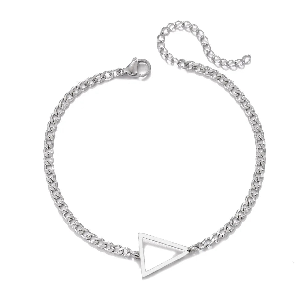 Men’s Hip Hop Silver Bracelet